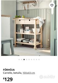 Mobile in legno Ikea