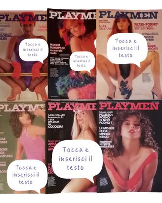 Riviste Playmen 