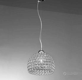 SOSPENSIONE LAMPADARIO CRISTALLI SILUX