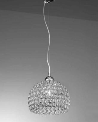 SOSPENSIONE LAMPADARIO CRISTALLI SILUX