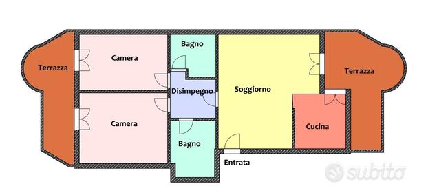 Palombara - TRILOCALE CON DOPPIO POSTO AUTO-