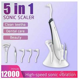 5 in 1 ELETTRICO ablatore pulizia igiene dentale