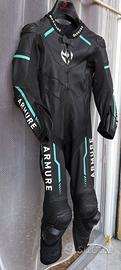 Tuta in pelle moto donna 40
