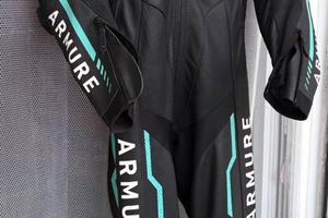 Tuta in pelle moto donna 40
