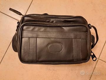 Borsa Fotografica Vintage Vera Pelle