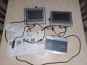 Lettore DVD Scott CRX808 – 2 Schermi