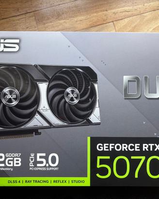 Asus RTX 5070 12GB Dual OC
