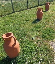 4 anfore romane da giardino