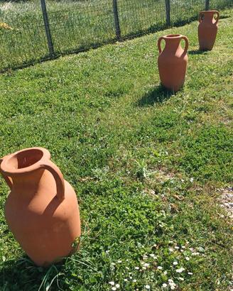 4 anfore romane da giardino