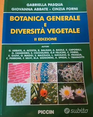 Libro Botanica generale e diversita' vegetale