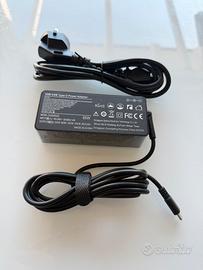 Alimentatore USB-C 65W comp HP EliteBook/OmniBook
