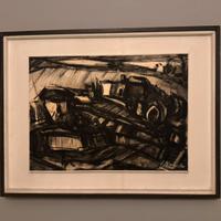 Quadro futurista Vittorio Morello