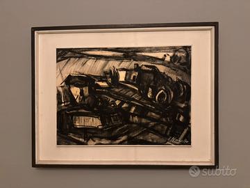 Quadro futurista Vittorio Morello