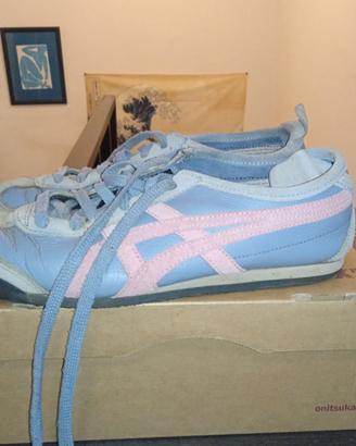 Onitsuka Tiger Mexico 66 stonewash pink  sneakers