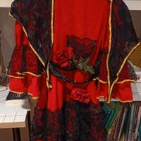 Costume da spagnola manifattura artigianale 