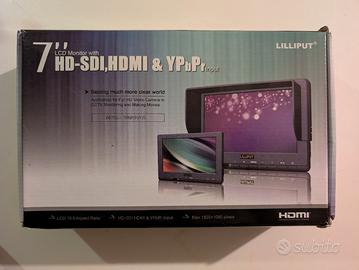 Monitor Lilliput 667GL 7" – HDMI/HD-SDI – Completo