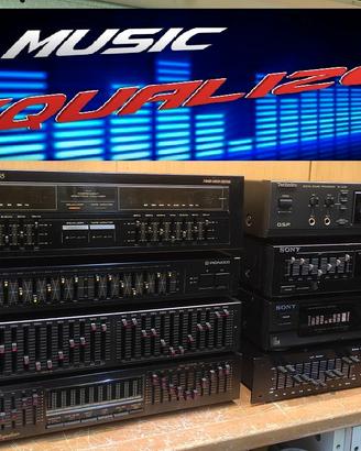 Technics - Pioneer - Sony -- Equalizzatore grafico