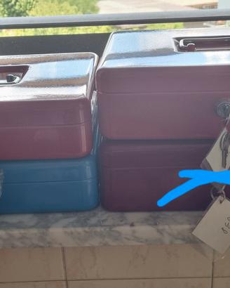  cassette  con chiave