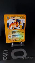 carta pokèmon Raichu 61/165 reverse holo Expe