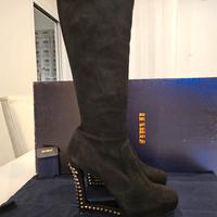 Stivale Le Silla in camoscio