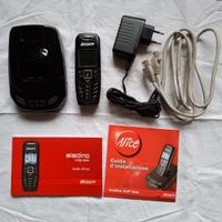 TELEFONO CORDLESS ALADINO VOIP TELECOM NERO