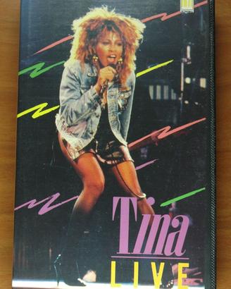 3 VHS Video Tape Tina Turner