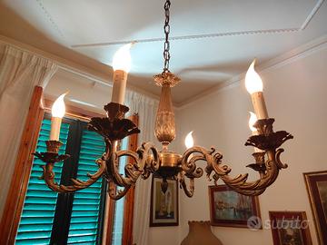 lampadario vintage 