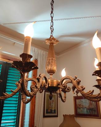 lampadario vintage 