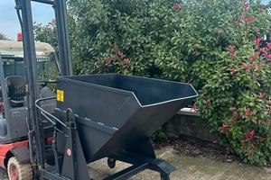 B39 Benna alto ribaltamento per Muletto