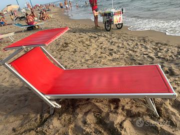 Letto da mare dí stabilimento