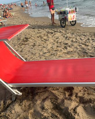 Letto da mare dí stabilimento