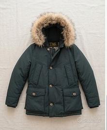 Woolrich Arctic Parka Originale Blu Taglia S 