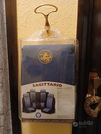 Coprisedili auto blu, originali, vintage, 90/00