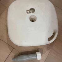 Base in plastica per ombtellone