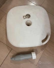 Base in plastica per ombtellone