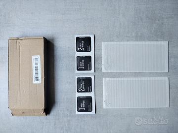 2 Pellicole protettive per smartphone + kit 