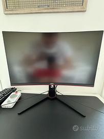 Monitor AOC Gaming curvo 144hz 1ms C24G1