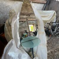 Specchio con supporto