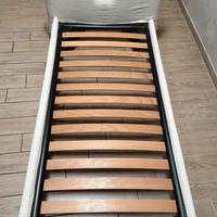 Letto singolo imbottito