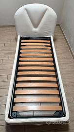 Letto singolo imbottito