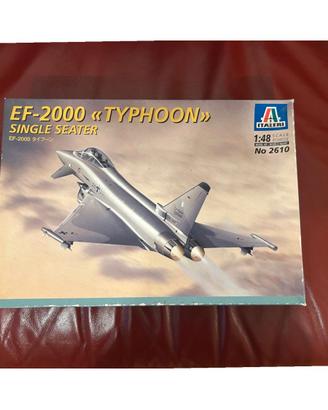 Kit modello EUROFIGHTER 2000 TYPHOON ITALERI 1:48