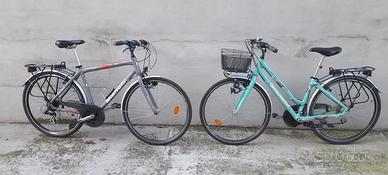 Coppia City Bike Bianchi Spillo