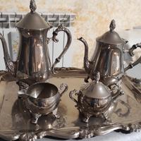 set 4 pezzi anno 90 più vassoio