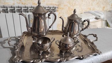 set 4 pezzi anno 90 più vassoio