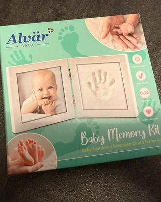 Alvår Baby – Baby Memory Kit (Cornice impronta)