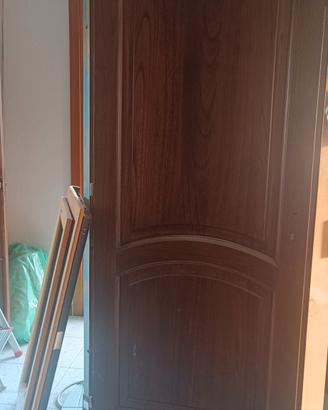 porta massello noce 80x210 destra 
