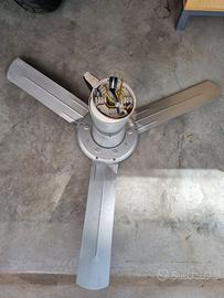 Vortice ventilatore a pale soffitto e comando