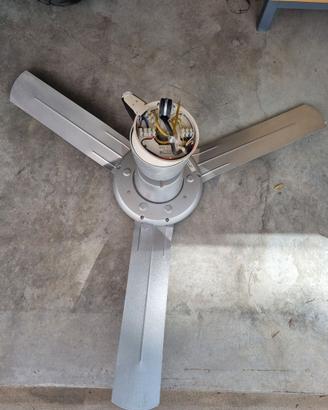 Vortice ventilatore a pale soffitto e comando