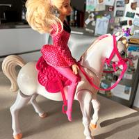 Barbie a cavallo