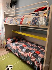 letto a castello estraibile